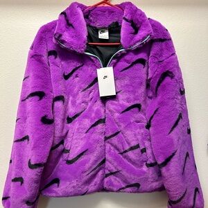 Women’s Nike Faux Fur jacket XS